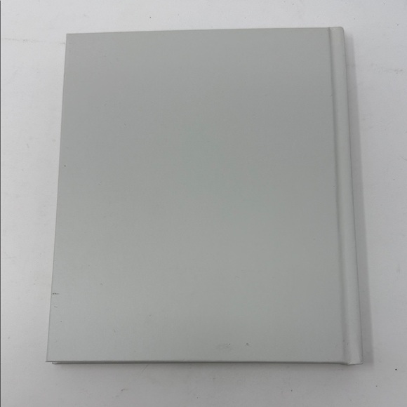 Baptism Journal with Gold Accents, front Cover open for a photo display. Book - Picture 3 of 8